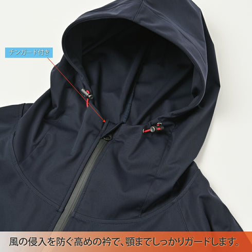 ジャケット パーカー フルジップ 撥水 防風 軽量 マウンテンパーカー メンズ レディース ユニセックス 無地 ベージュ(MAKUAKE-S01-NT-be)