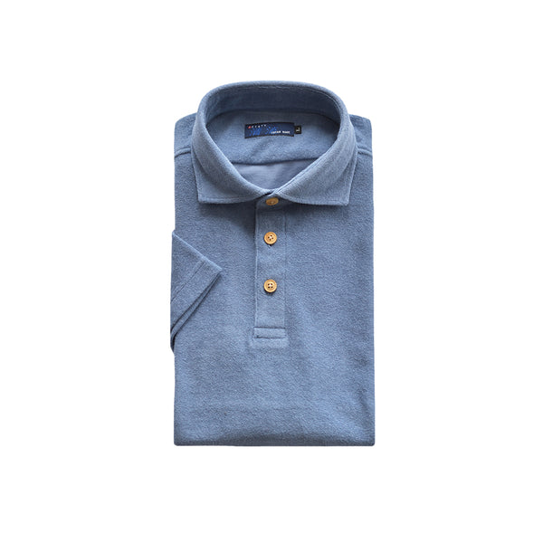 Polo shirt, biz polo, short sleeve, made in Japan, men's, moisture absorbing, quick drying, pile, cool biz, 2022-PS11