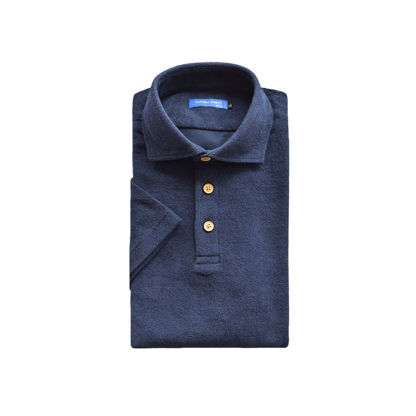 Polo shirt, biz polo, short sleeve, made in Japan, men's, moisture absorbing, quick drying, pile, cool biz, 2022-PS11