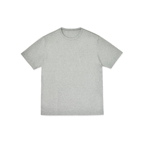 【日本製】 tシャツ メンズ 半袖 消臭 オーガニックコットン 綿100% クルーネック 無地 グレー(2022-TS1-gr)