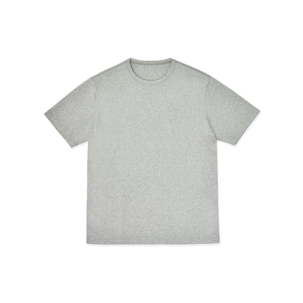 【日本製】 tシャツ メンズ 半袖 消臭 オーガニックコットン 綿100% クルーネック 無地 グレー(2022-TS1-gr)