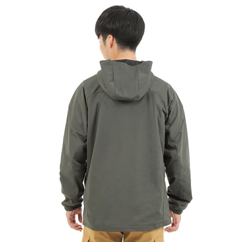 ジャケット メンズ 撥水 防風 軽量 ユニセックス おしゃれ 無地 カーキ(FL22SS-008M-kh)