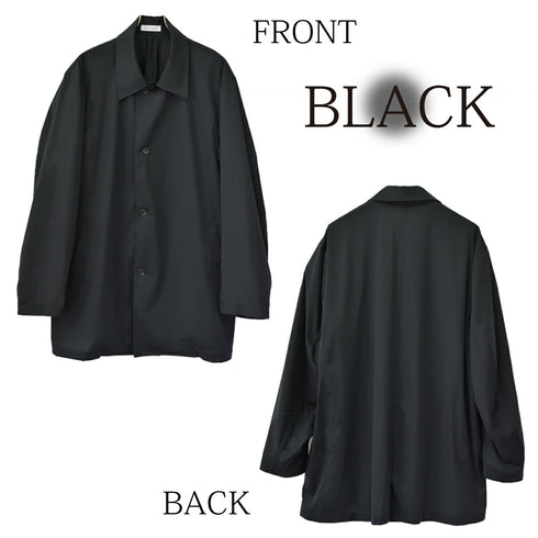 コート メンズ ステンカラー 撥水 防風 軽量 おしゃれ 無地 カーキ(FL22SS-009M-kh)