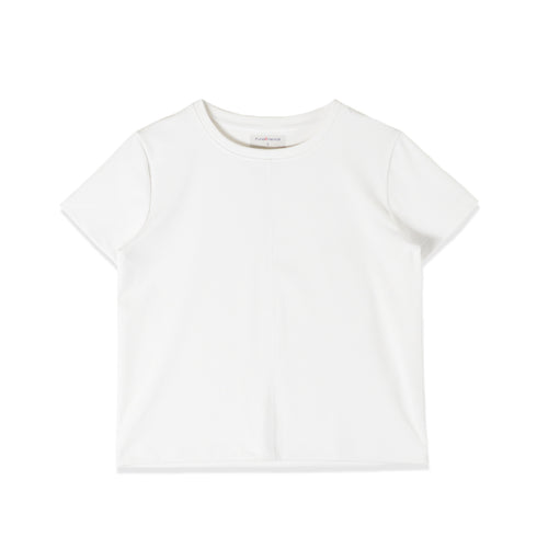 【日本製】 tシャツ 半袖 ユニセックス パフォーマンスtシャツ アドエルム エコ楽 無地 クルーネック 丸首 ベアスムース エコ素材 ホワイト(Makuake-W05-3-wh)