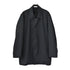 コート メンズ ステンカラー 撥水 防風 軽量 おしゃれ 無地 ブラック(FL22SS-009M-bk)
