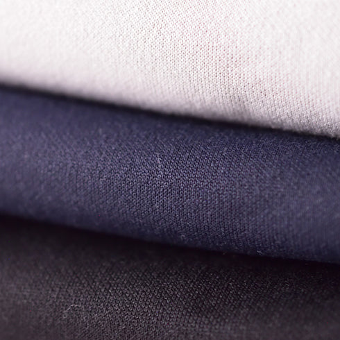 【日本製】 ジャケット メンズ フルジップ スウィングトップ 無地 ダンボールニット ブラック(FL23FW-005-bk)