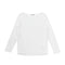 【日本製】 tシャツ レディース 長袖 カットソー ボートネック 軽い イージーケア 綿モダール コットン 無地 ホワイト(FL23SS-0012W-wh)