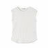 【日本製】 ノースリーブ レディース インナー タンクトップ オーガニックコットン 綿100% 無地 オフホワイト(FL23SS-22W-owh)