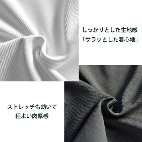 【日本製】 タンクトップ レディース インナー 吸水速乾 UVカット 無地 クルーネック エコ素材 ベアスムース ホワイト(FL24SS-007-wh)