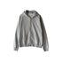 【日本製】パーカー メンズ スウェット フルジップ 裏毛素材 グレー(FL25FW-001-gr)