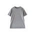 【日本製】 メンズ tシャツ 半袖 ゆったりサイズ クルーネック カジュアル 無地 メランジ グレー(FL25SS-002-gr)
