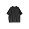 【日本製】tシャツ メンズ 半袖 ラグラン オーバーサイズ クルーネック 無地 ブラック(FL26SS-003-bk)