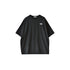 【日本製】tシャツ メンズ 半袖 ラグラン オーバーサイズ クルーネック 無地 ブラック(FL26SS-003-bk)