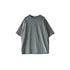 【日本製】tシャツ メンズ 半袖 ラグラン オーバーサイズ クルーネック 無地 ブルーグレー(FL26SS-003-blg)