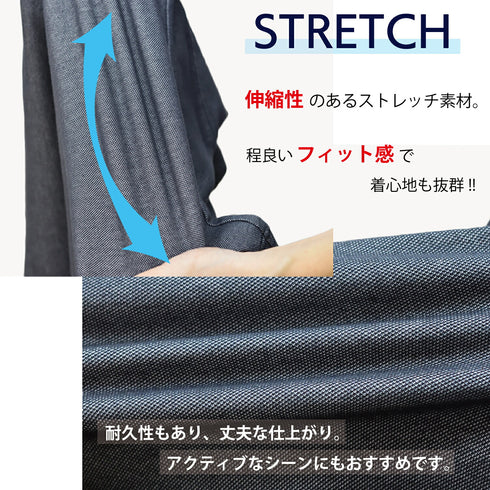 ポロシャツ メンズ 半袖 吸水速乾 ストレッチ 無地 胸ポケット ギンガムチェック レギュラーカラー オフホワイト(FL22SS-013M-owh)