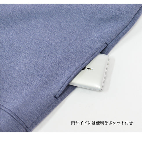 【日本製】 スウェットパーカー メンズ 厚手 フルジップ カイロポケット ダンボールニット チャコール(YMT-002-ch)