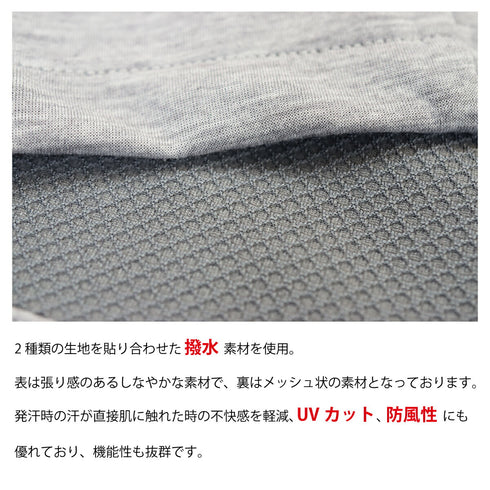 ジャケット メンズ フルジップパーカー 長袖 撥水 防風 UVカット ポケット 無地 ネイビー(FL23SS-007M-na)