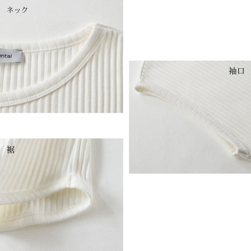 【日本製】 ノースリーブ レディース インナー タンクトップ オーガニックコットン 綿100% 無地 ネイビー(FL23SS-22W-na)