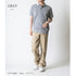 Short-sleeved polo shirt, polo shirt for men, made in Japan, short sleeve, 100% cotton, cool biz, spkj23-038