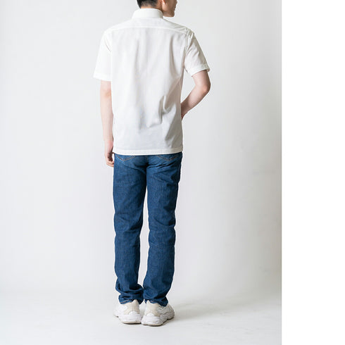 Men's short-sleeved T-shirt, made in Japan, crew neck, 100% cotton, factory brand, stkj23-040