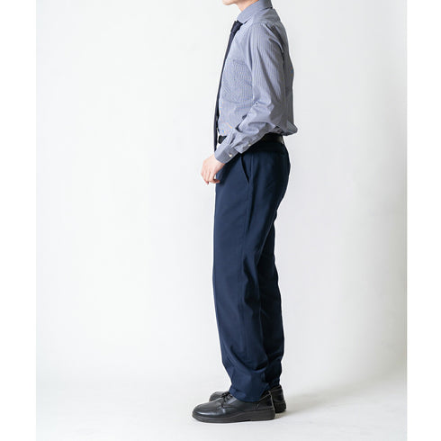 Business shirt, dress shirt, dress shirt, wide collar, check shirt, check, men's, long sleeve, wrinkle-resistant, made in Japan, moisture-wicking, quick-drying, 2022-SS28