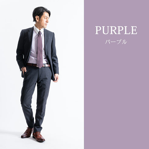 【日本製】 クレリックシャツ メンズ ビジネス 長袖 ワイシャツ イージーケア ノーアイロン 無地 イージーフォーマルシャツ サックス(SNKN23-049-sa)