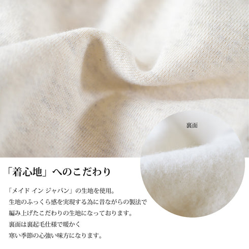 【日本製】 パーカー スウェット メンズ 裏起毛 暖かい フルジップ 無地 グレー(FL23FW-003-gr)