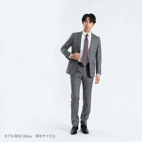 【日本製】 ワイシャツ メンズ ビジネス 長袖 スリムフィット 吸水速乾 ストレッチ ノーアイロン 無地 ワイドカラー イージーフォーマルシャツ サックス(SNKN24-074FM-sa)