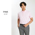 【日本製】 ポロシャツ メンズ 半袖 吸水速乾 軽い 無地 ボタンダウン ハニカムメッシュ ピンク(SPKB24-069-pi)