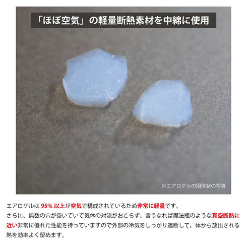 ジャケット ユニセックス 防風 撥水 断熱 3Dエアロジャケット 無地 フード付き ブラック(Makuake-S03-bk)