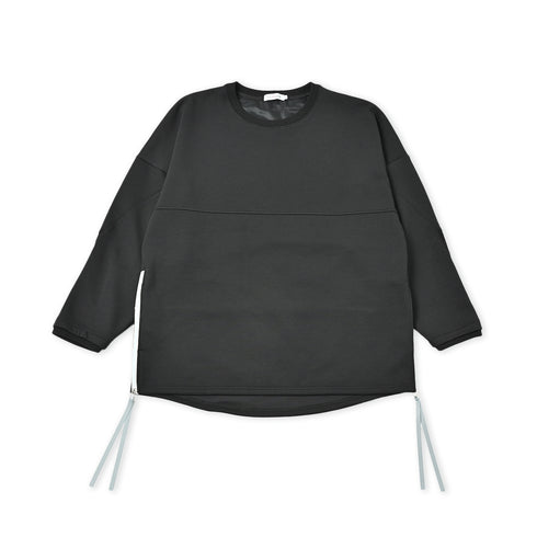 【日本製】 スウェットトレーナー 長袖 プルオーバー 柔らかい UVカット ポケット カイロポケット 無地 ユニセックス YAMITSUKI ブラック(Makuake-W04-bk)