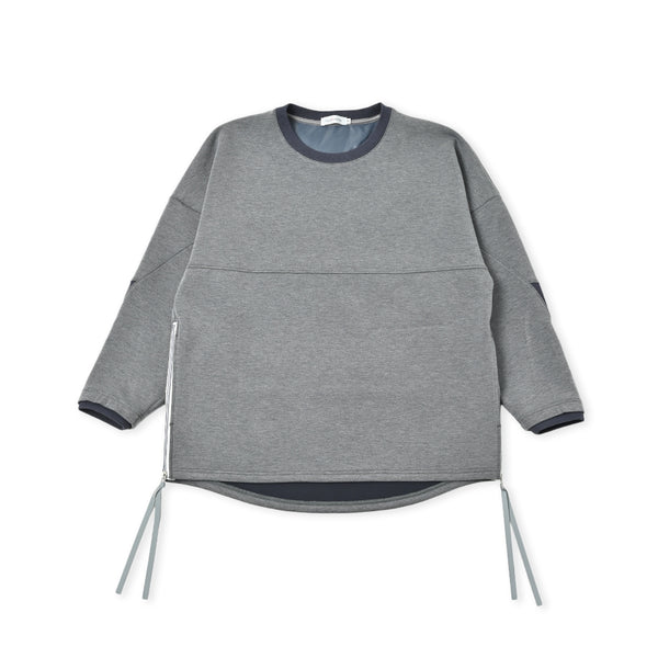 【日本製】 スウェットトレーナー 長袖 プルオーバー 柔らかい UVカット ポケット カイロポケット 無地 ユニセックス YAMITSUKI グレー(Makuake-W04-gr)