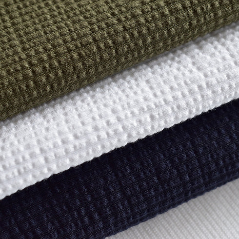 【日本製】 ビジネスシャツ メンズ 半袖 ビジネスカジュアル シアサッカー 吸水速乾 ボタンダウン ホワイト(SHKN26-120-wh)