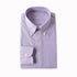 【日本製】 オックスフォードシャツ メンズ 長袖 ビジネス ワイシャツ ボタンダウン 無地 パープル(SNFG23-048-pu)