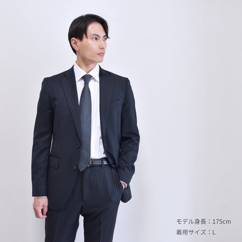 【日本製】 ワイシャツ メンズ 長袖 ビジネス 形態安定 綿100% セミワイドカラー ピンク(SNFG25-104-pi)