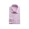 【日本製】 ワイシャツ メンズ 長袖 ビジネス 形態安定 綿100% セミワイドカラー ピンク(SNFG25-104-pi)