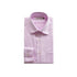 【日本製】 ワイシャツ メンズ 長袖 ビジネス 形態安定 綿100% セミワイドカラー ピンク(SNFG25-104-pi)