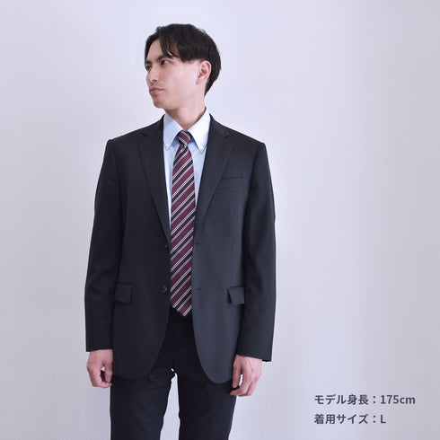 【日本製】 ワイシャツ メンズ 長袖 ビジネス オックスフォード セミワイドカラー サックス(SNFG25-106-sa)