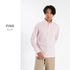 【日本製】 ポロシャツ メンズ 長袖 ビジネス 吸水速乾 ノンアイロン ストレッチ ボタンダウン 無地 ピンク(SPKB25-097-pi)