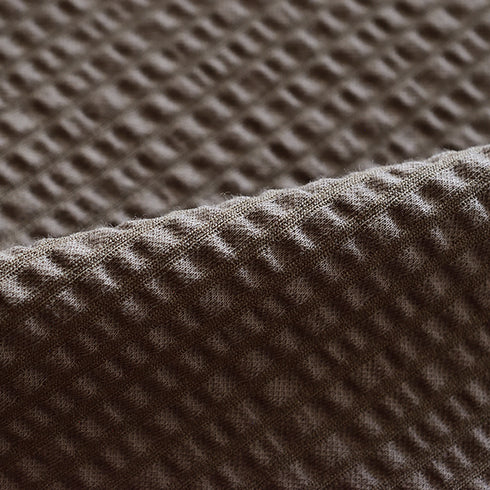 【日本製】メンズ ポロシャツ 半袖 ビジネスカジュアル 吸水速乾 シアサッカー ボタンダウン カーキ(SPKB26-117-kh)