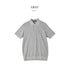 Short-sleeved polo shirt, polo shirt for men, made in Japan, short sleeve, 100% cotton, cool biz, spkj23-038