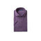 【日本製】 ポロシャツ メンズ 半袖 綿100% やわらかい 無地 ワイドカラー 裏毛ガーゼ パープル(SPKS23-023-pu)
