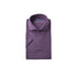 【日本製】 ポロシャツ メンズ 半袖 綿100% やわらかい 無地 ワイドカラー 裏毛ガーゼ パープル(SPKS23-023-pu)