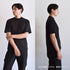 【日本製】tシャツ ジャケット ビジネス メンズ 半袖 ジャケット専用 抗菌効果 ピエクレックス ソリッドブラック(STKB24-085-sbk)