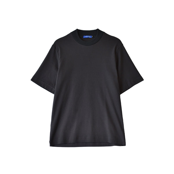 【日本製】tシャツ ジャケット ビジネス メンズ 半袖 ジャケット専用 抗菌効果 ピエクレックス ソリッドブラック(STKB24-085-sbk)
