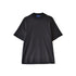 【日本製】tシャツ ジャケット ビジネス メンズ 半袖 ジャケット専用 抗菌効果 ピエクレックス ソリッドブラック(STKB24-085-sbk)
