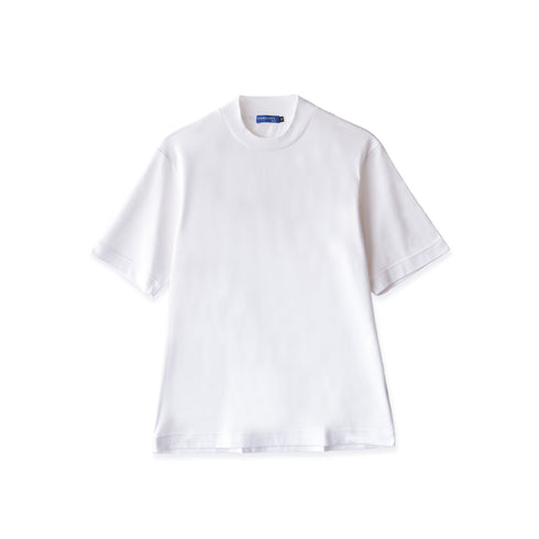 【日本製】tシャツ ジャケット ビジネス メンズ 半袖 ジャケット専用 抗菌効果 ピエクレックス ホワイト(STKB24-085-wh)