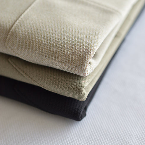 【日本製】 tシャツ メンズ 吸水速乾 通気性 ビジネスカジュアル クルーネック 無地 リネンライク カーキ(stkb26-114-kh)