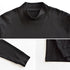 【日本製】 tシャツ メンズ 長袖 ビジネスカジュアル モックネック 無地 高級綿100% スビンプラチナム ブラック(stkb26-126-bk)
