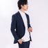 【日本製】 tシャツ メンズ 長袖 ビジネスカジュアル モックネック 無地 高級綿100% スビンプラチナム ブラック(stkb26-126-bk)